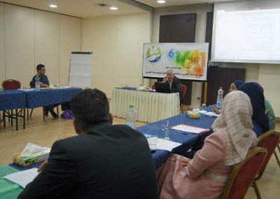 يوم تدريبي للصحفيين  حول مهارات إعداد تقارير استقصائية تتعلق بقطاع الأمن الفلسطيني