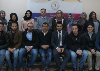 دورة تدريبية حول آليات الرقابة المدنية على قطاع الأمن الفلسطيني