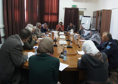 لقاء حول تعزيز السلم الاهلي في محافظة الخليل